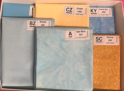 Everest the Golden Retriever Fabric Kit