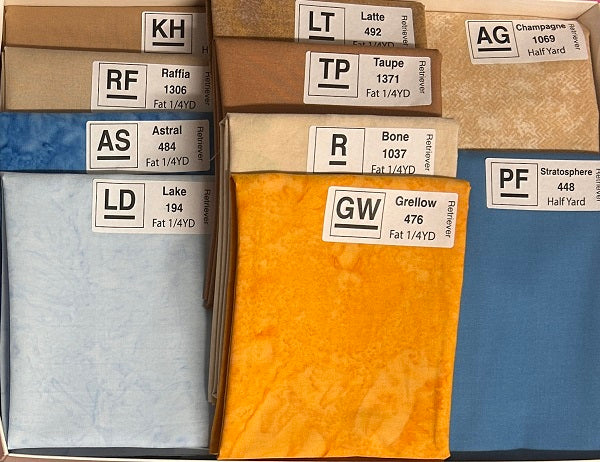 Everest the Golden Retriever Fabric Kit