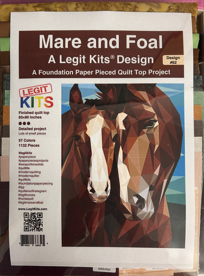 Mare and Foal Fabric Kit