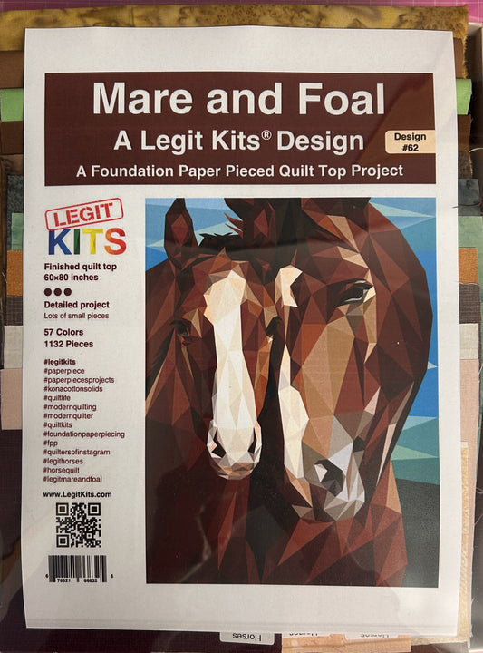 Mare and Foal Fabric Kit