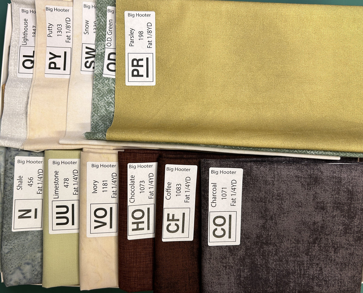 Big Hooter Fabric Kit