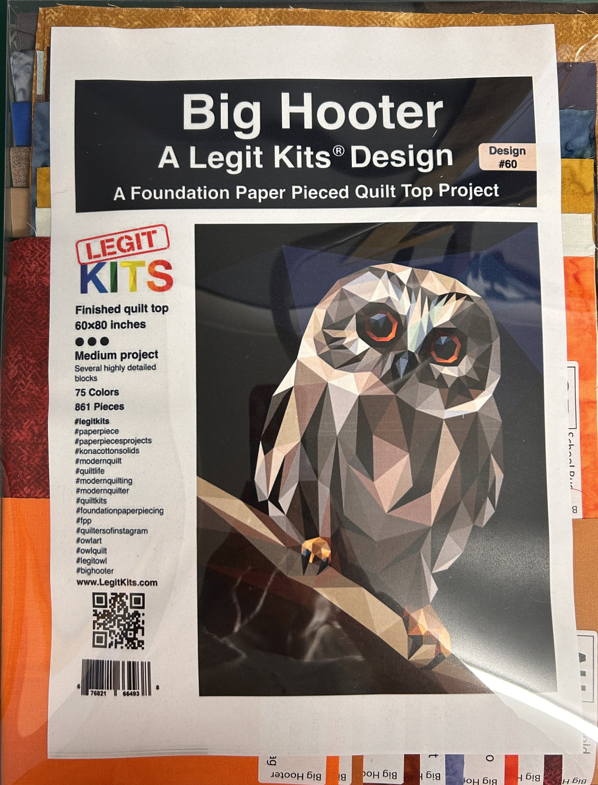 Big Hooter Fabric Kit