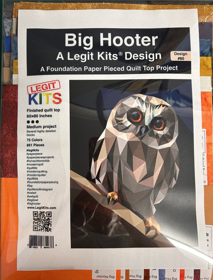 Big Hooter Fabric Kit